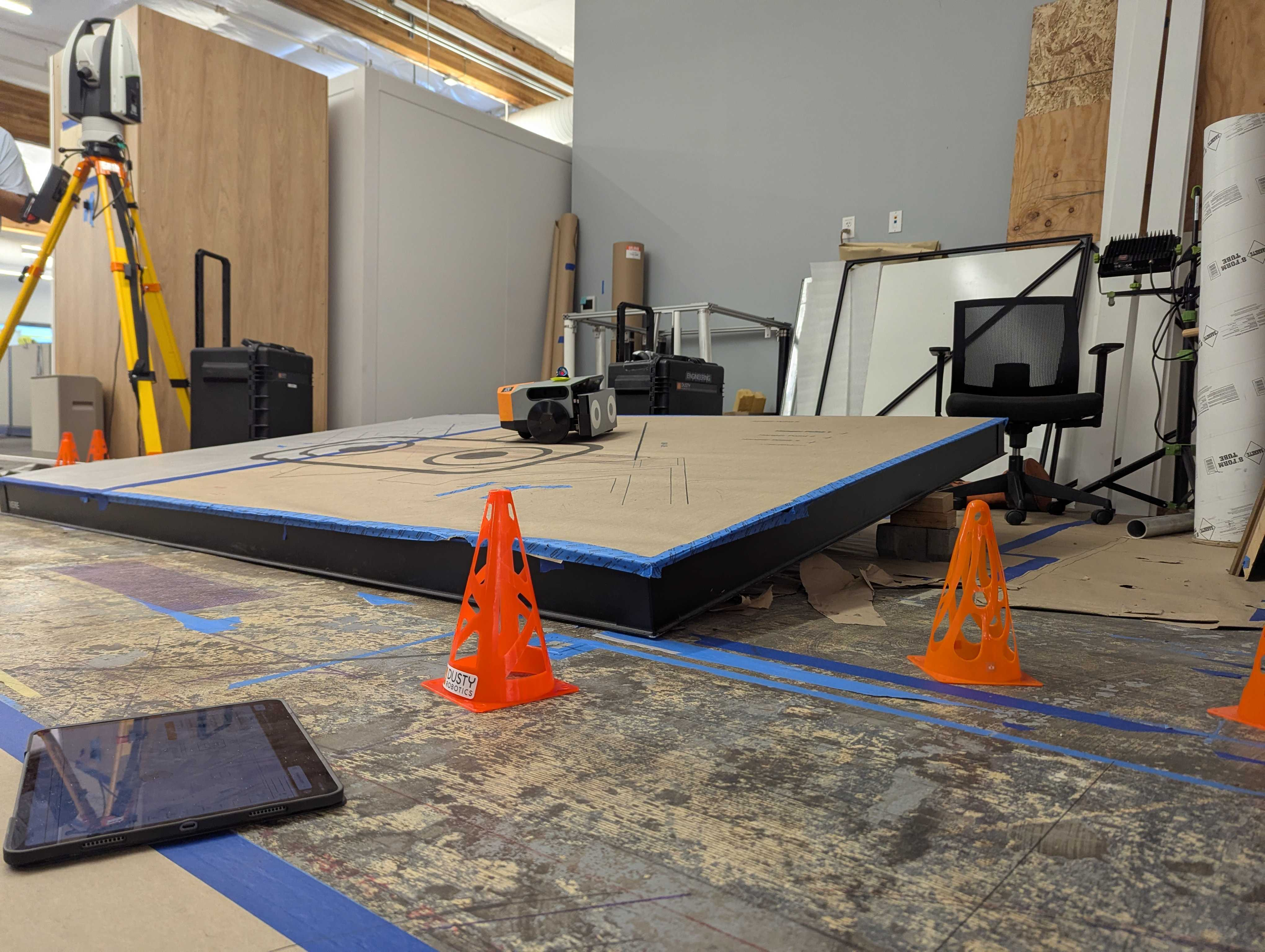 FP2 slope test at Dusty's HQ.